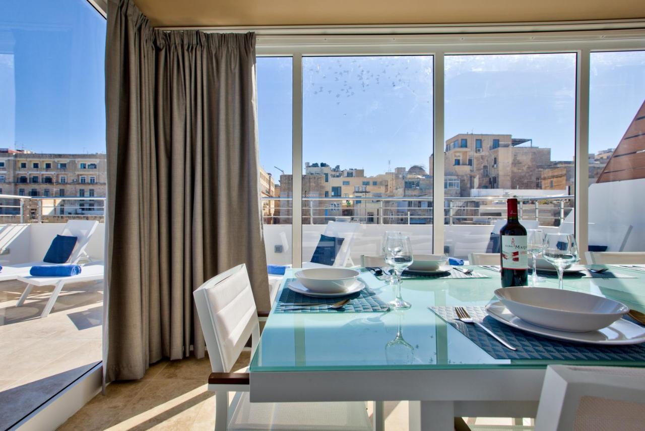 Valletta Luxury 4-Bedroom Duplex With Stunning Sea Views Private Terrace And Jacuzzi Zewnętrze zdjęcie